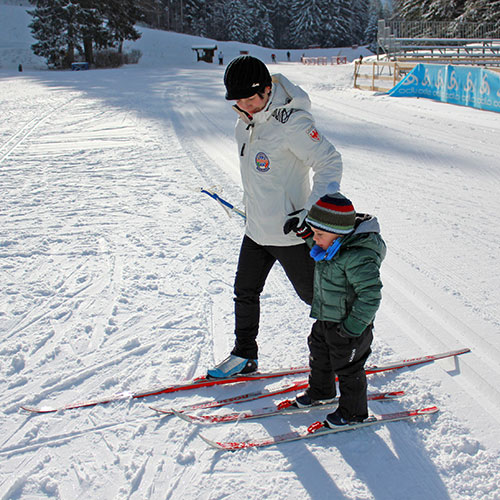 Langlaufen mit Kindern